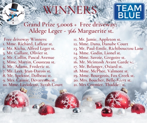 2021 Winners 2021 Winners